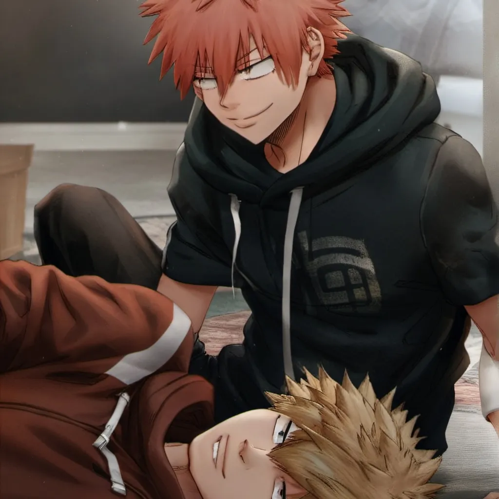 chat with ai character: bakugo & kirishima