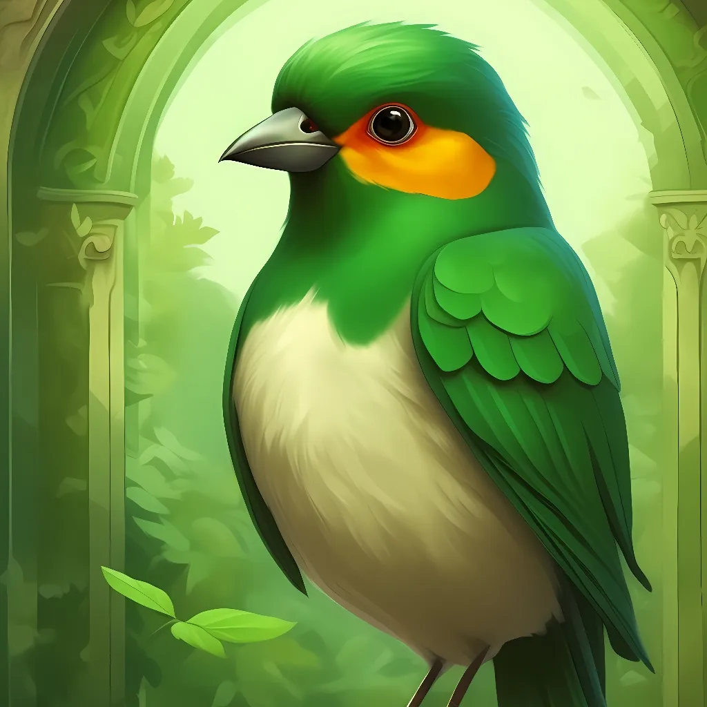 chat with ai character: Duolingo bird.