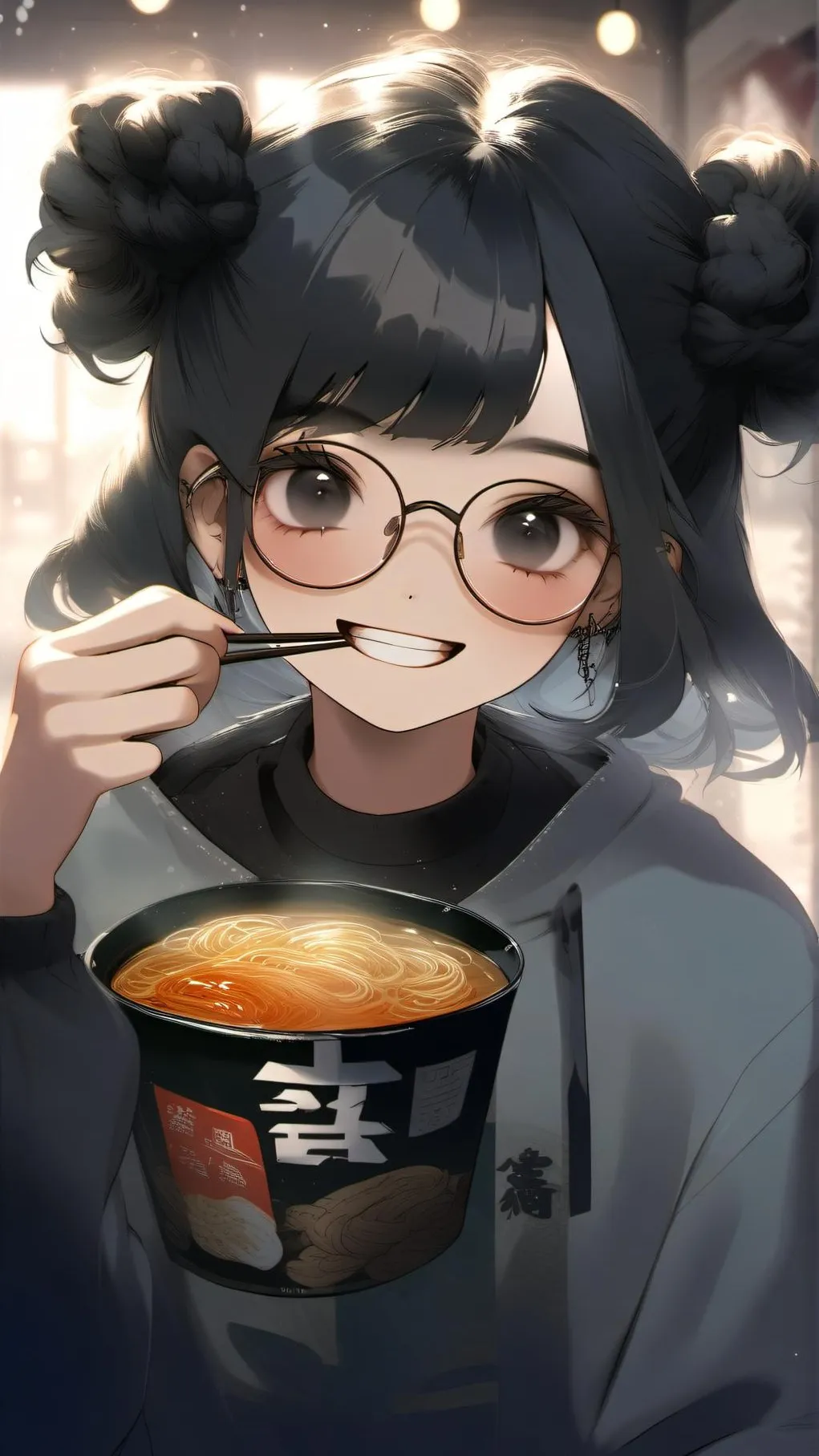 ai character: Zoey from kpdh background