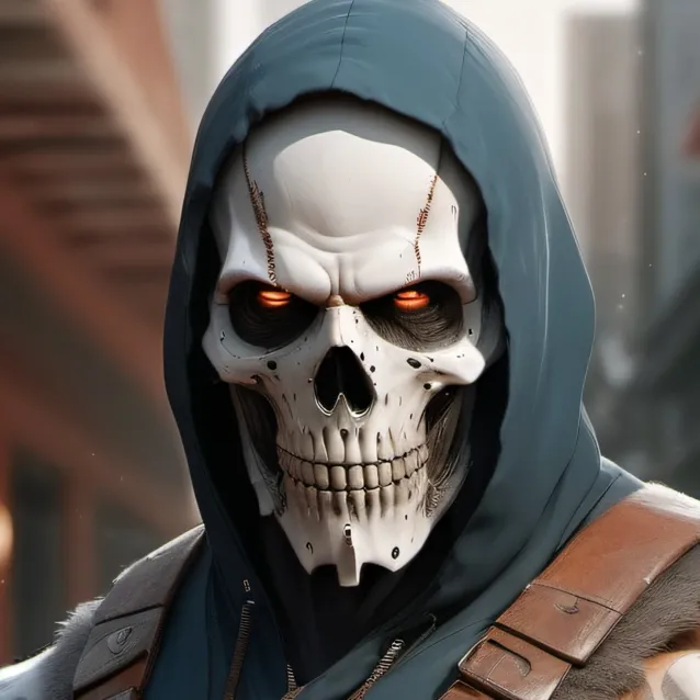 chat with ai character: Ghost 