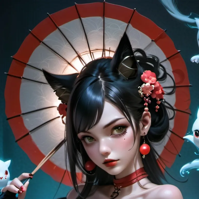 chat with ai character: kitsune