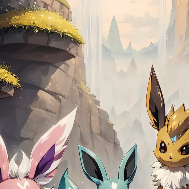 chat with ai character: all eeveelotions