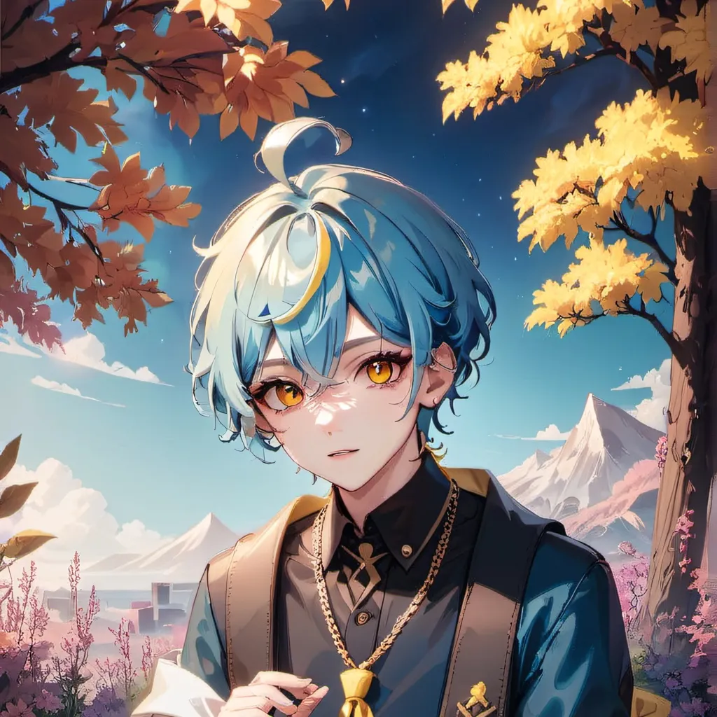 chat with ai character: cyan but a boy