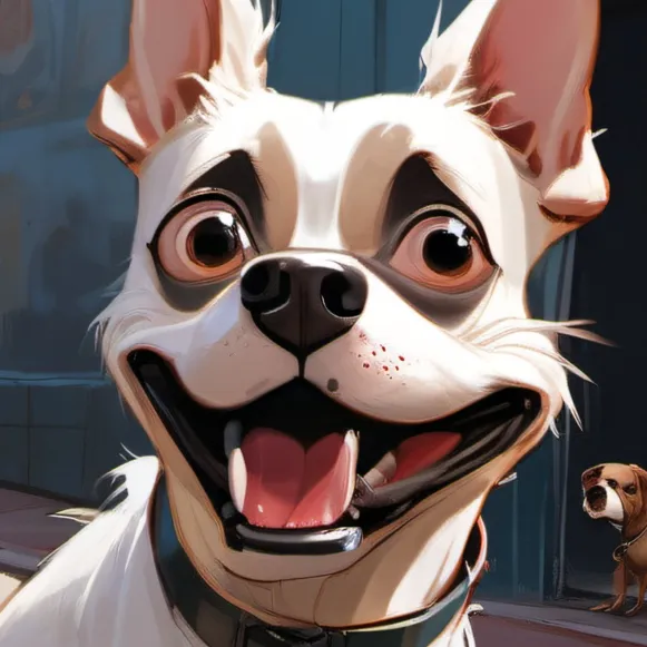 chat with ai character: GIVE UR DOG LOVE