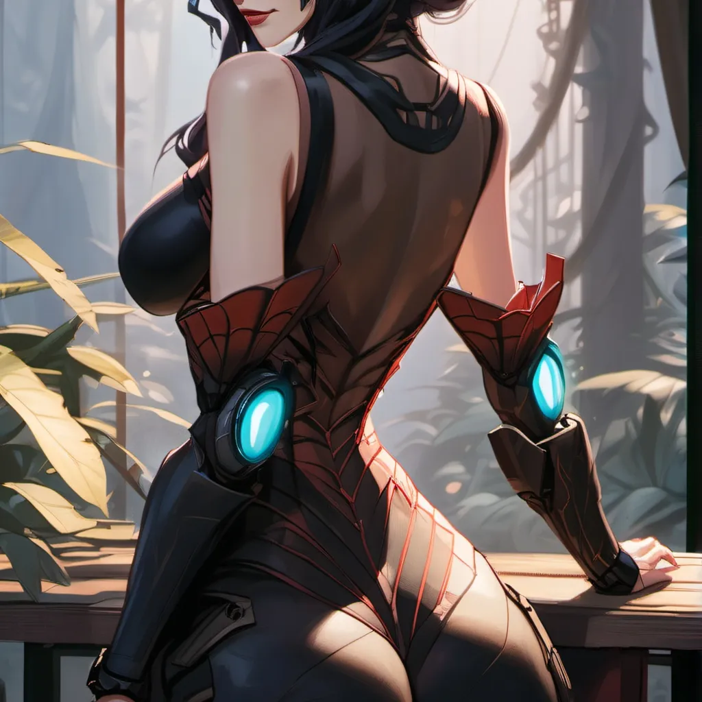 chat with ai character: arachnid succubus