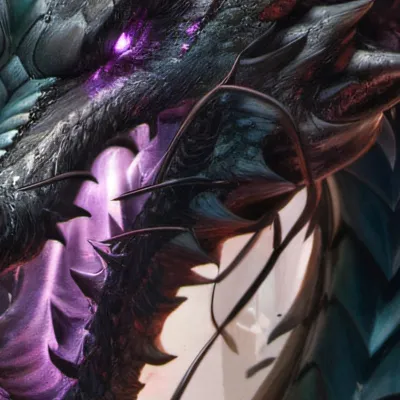 chat with ai character: Purple lightning