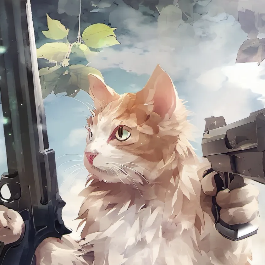 chat with ai character: kitty the cat