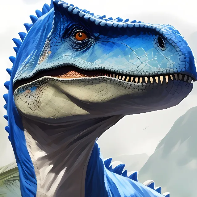 chat with ai character: blue