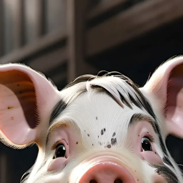 chat with ai character: Pig. Smile quitter