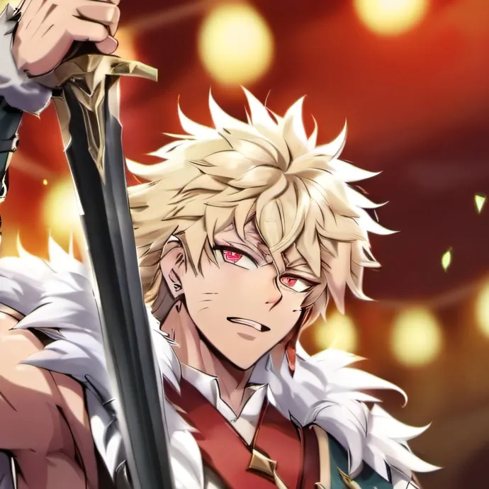 chat with ai character: Barbarian Bakugo