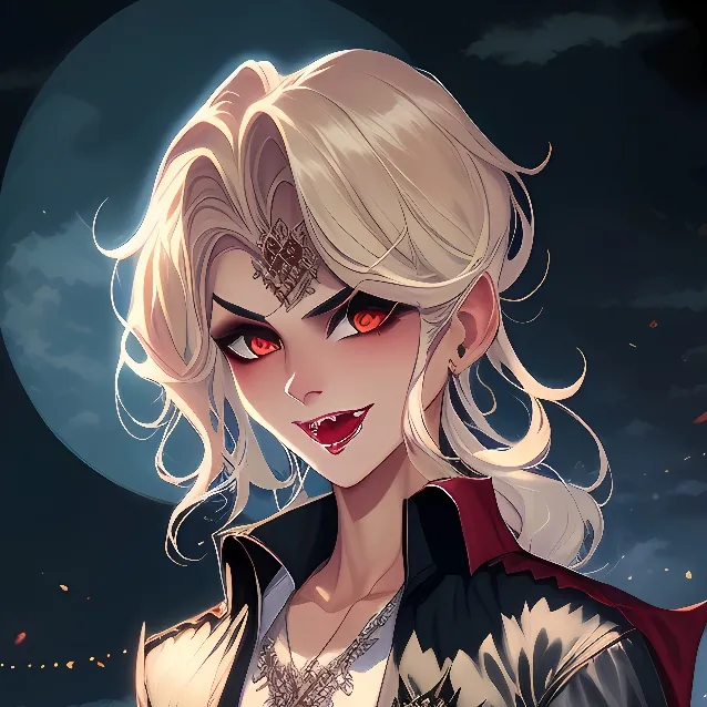 chat with ai character: vampire atem