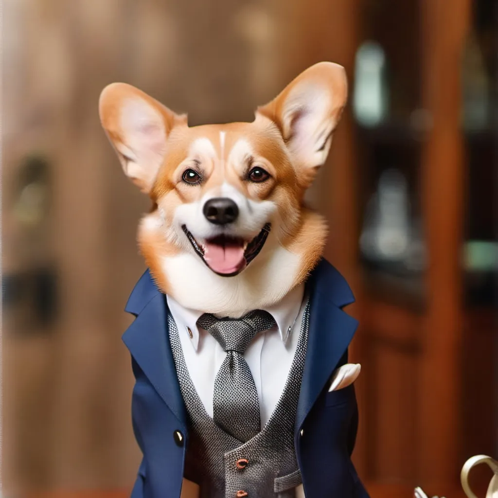 chat with ai character: Corgi