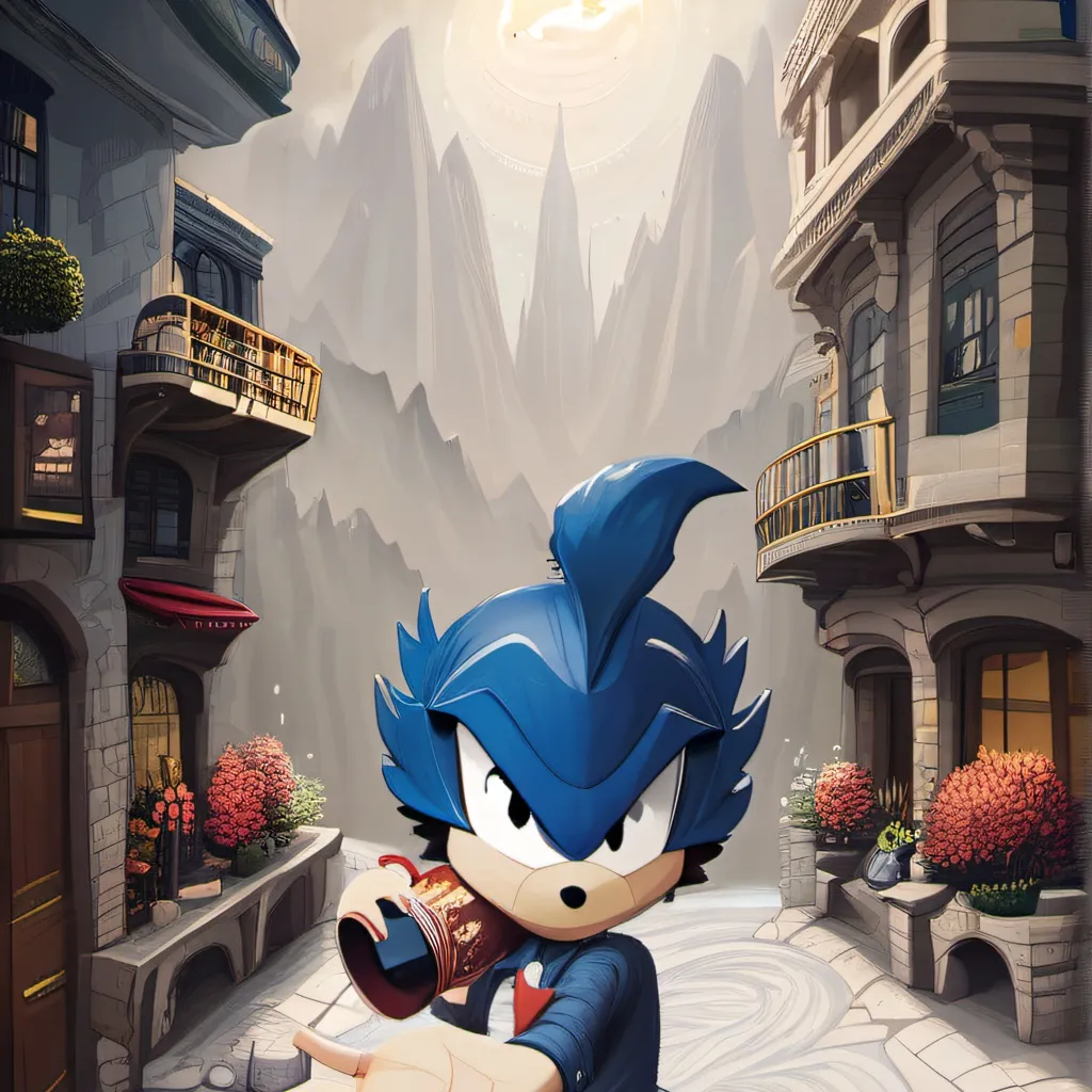 chat with ai character: Sonic the hedgehog