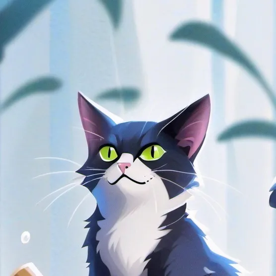 chat with ai character: watercat 