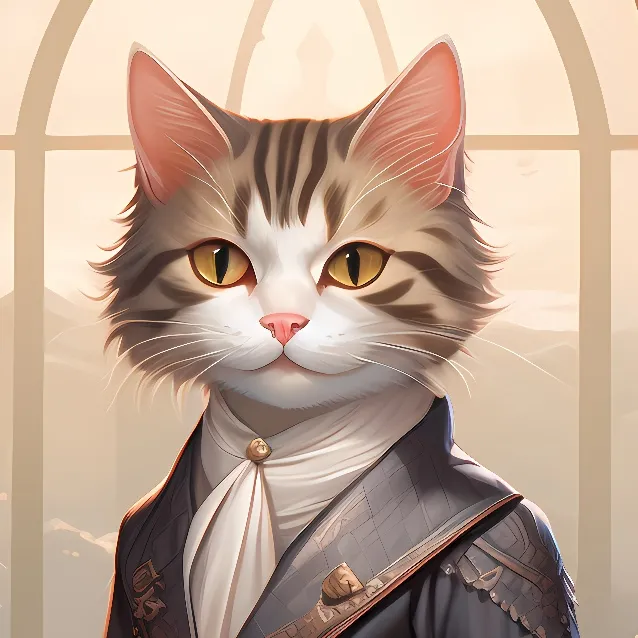 chat with ai character: Russian cat