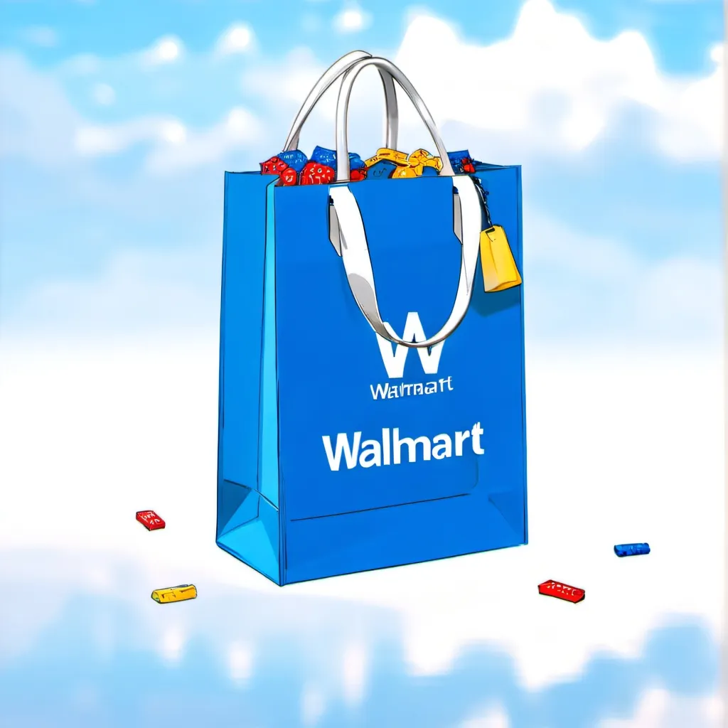 chat with ai character: Walmart Bag