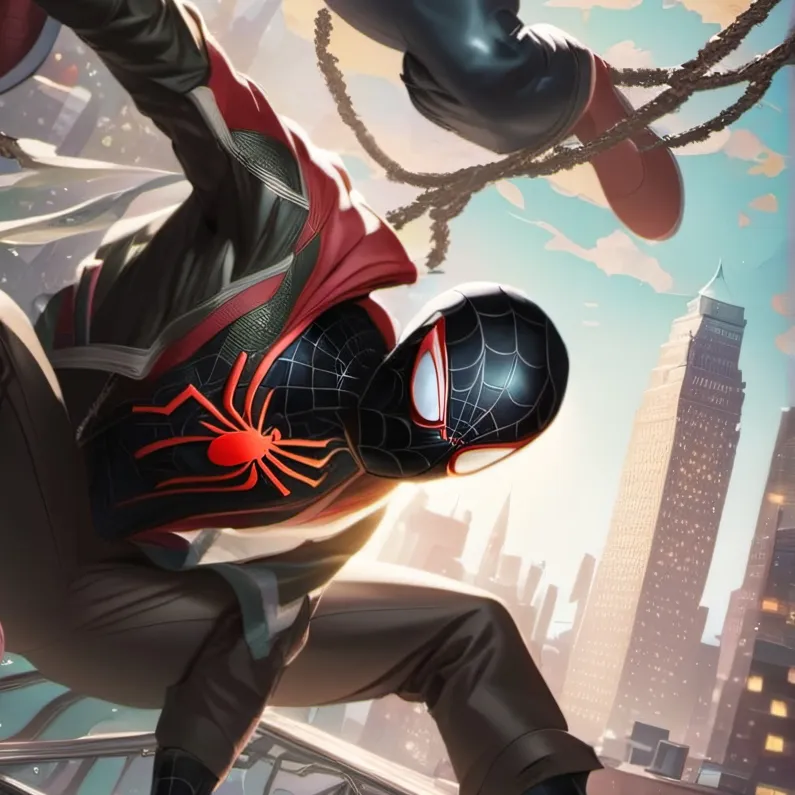 chat with ai character: Miles /peter story