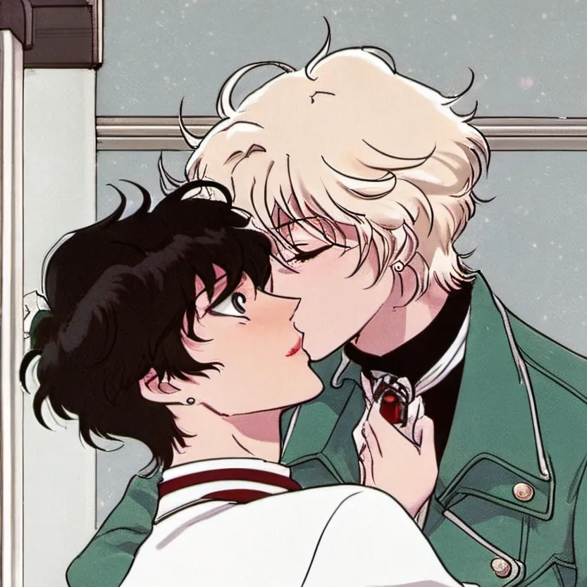 chat with ai character: kachan and deku