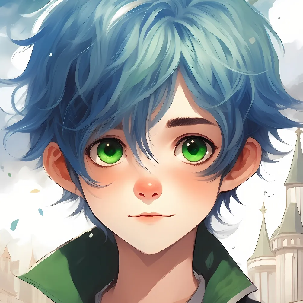 chat with ai character: blue