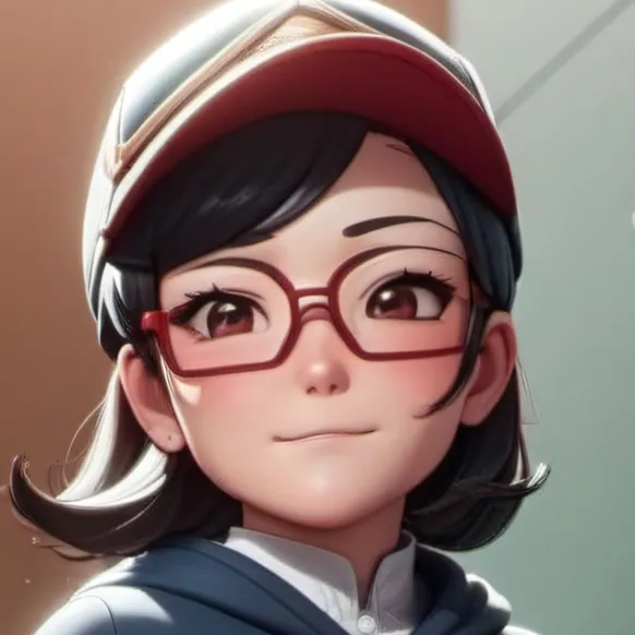 chat with ai character: Sarada Uchiha