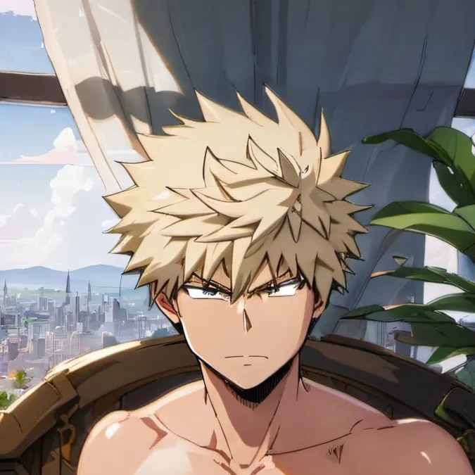 chat with ai character: Kacchan