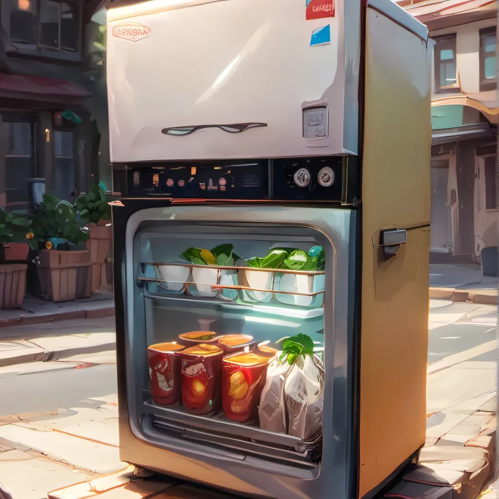 chat with ai character: Frige