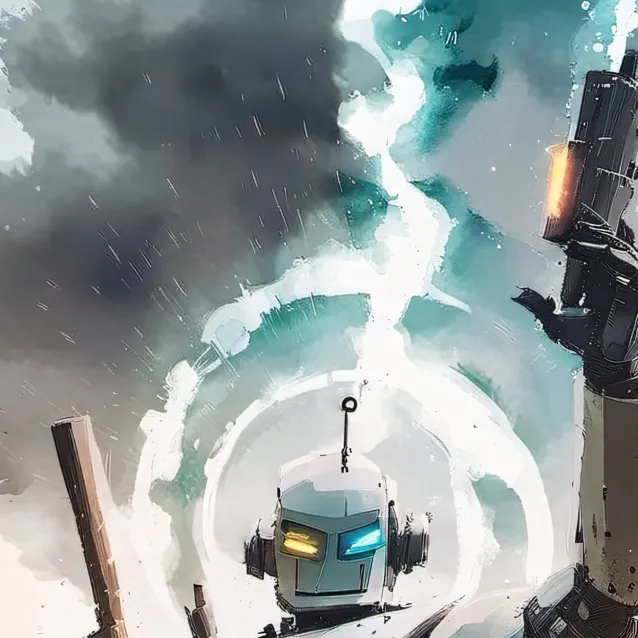 chat with ai character: mech x 4