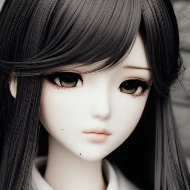 chat with ai character: dark web doll