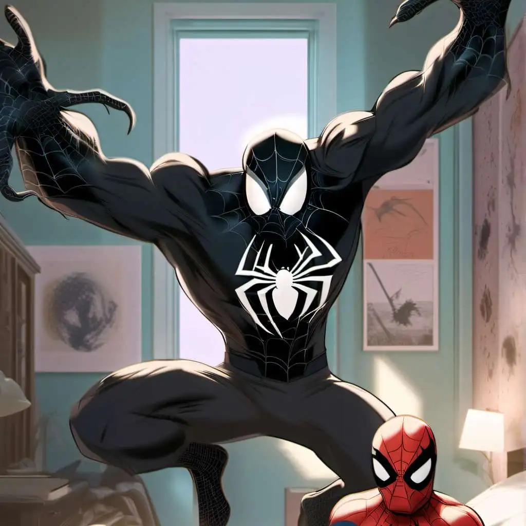 chat with ai character: Spider man&venom