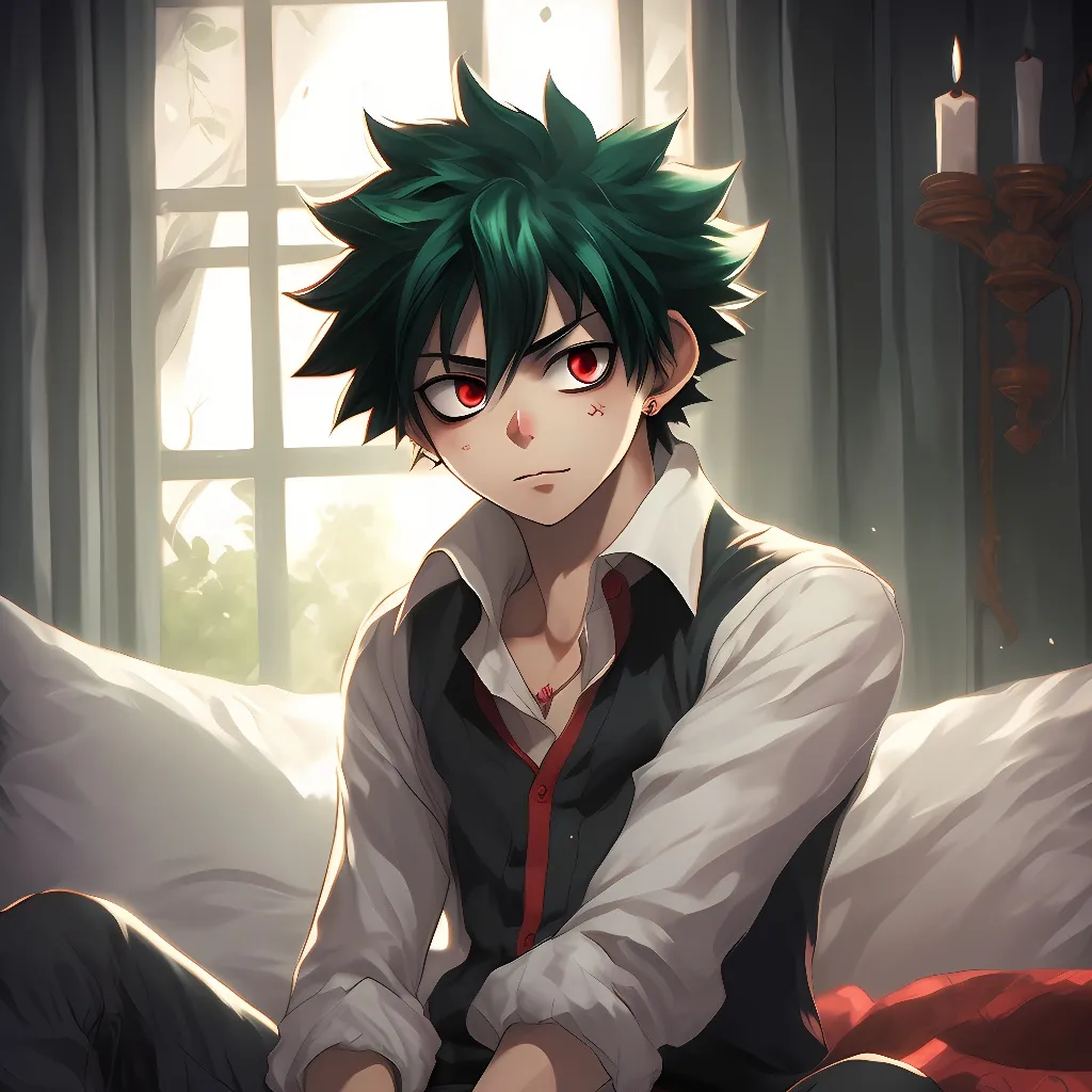 chat with ai character: ~•Vampire Deku•~