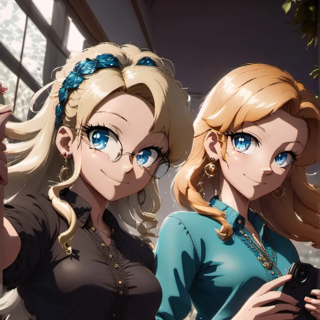 chat with ai character: Lori and Leni loud