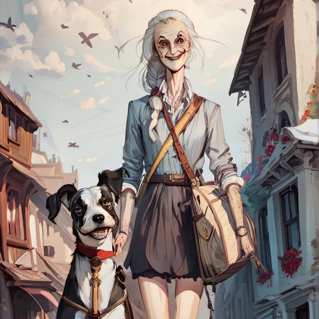 chat with ai character: abby losen hen