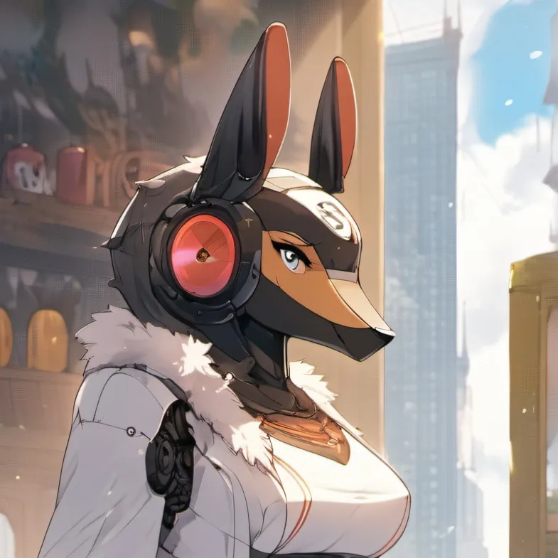 chat with ai character: Alice (Protogen)