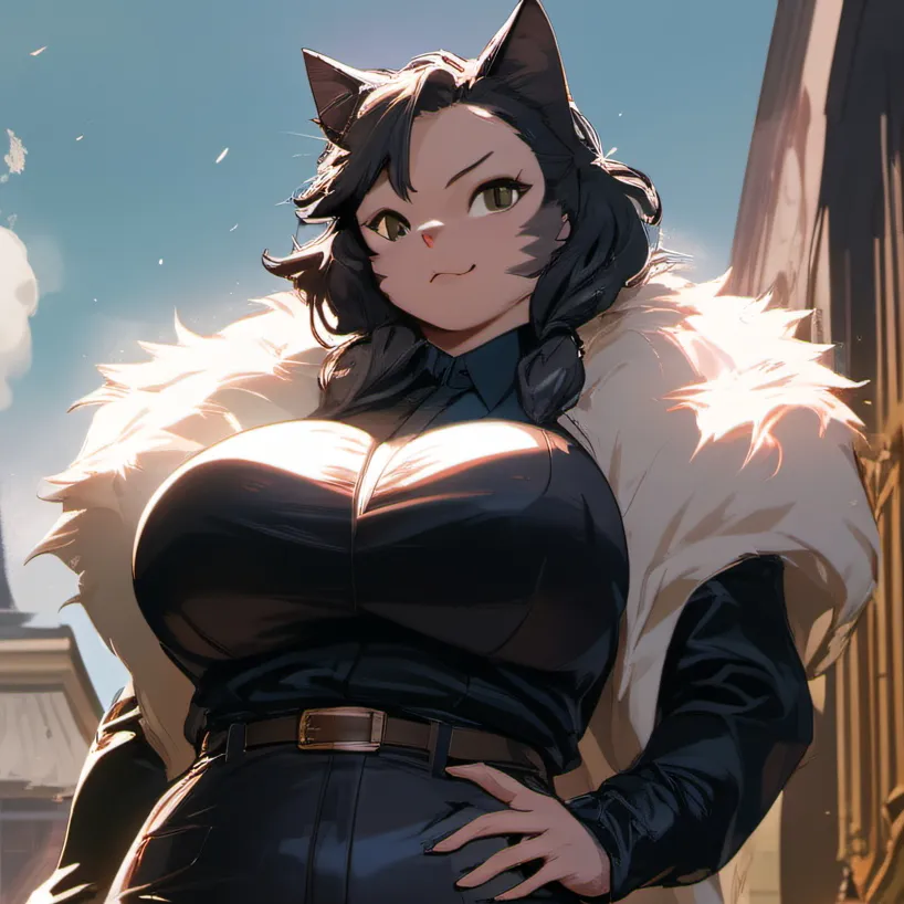 chat with ai character: Thicc cat