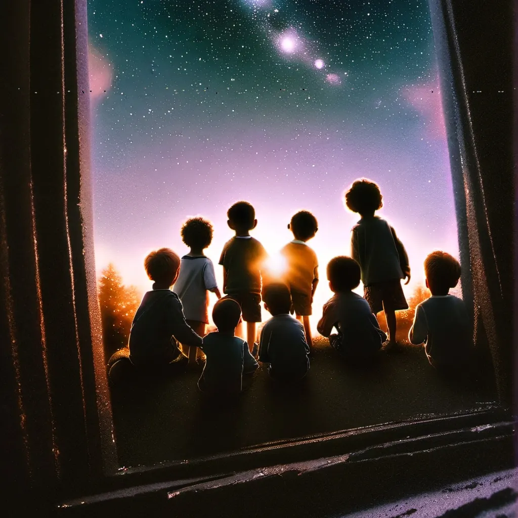 chat with ai character: your nine kids