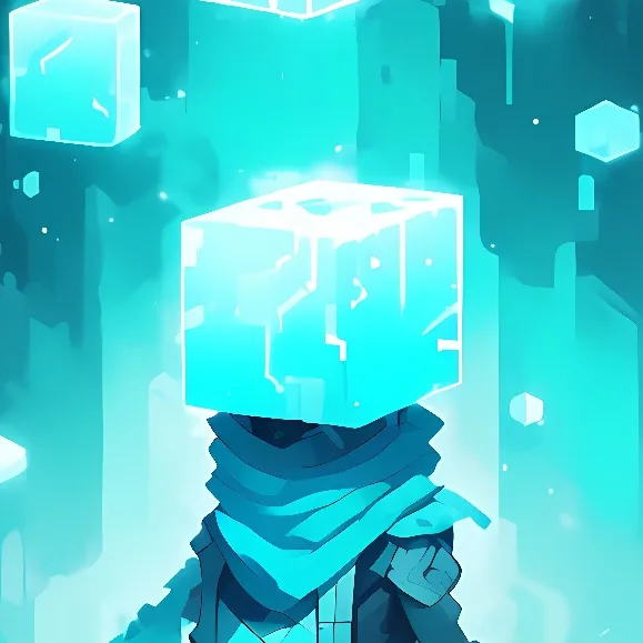 chat with ai character: cyan