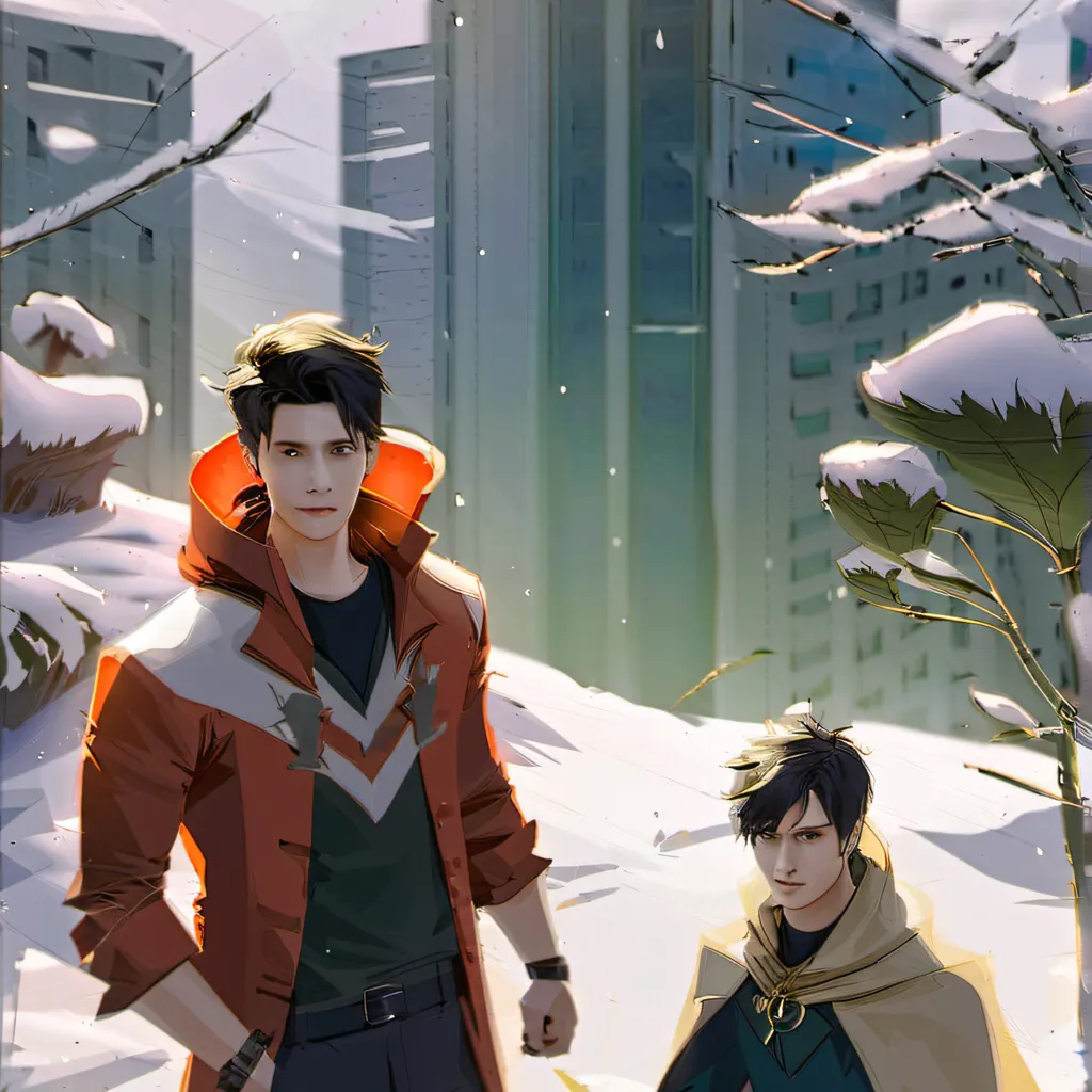 chat with ai character: Hero and villain