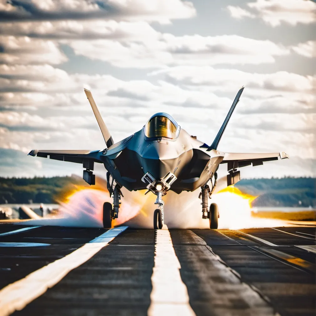 chat with ai character: F35 Lightning II