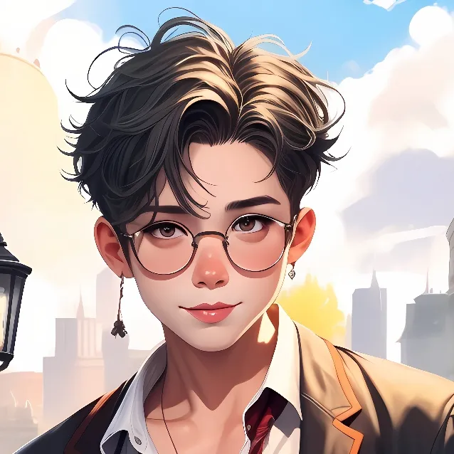 chat with ai character: your crush (boy) 