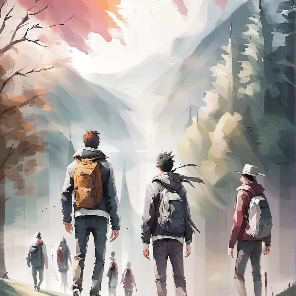 chat with ai character: Lost in a forest?!