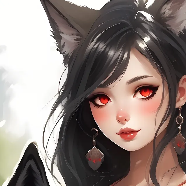 chat with ai character: wolf girl and bm