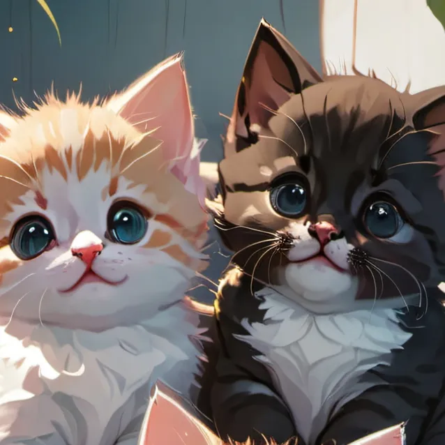 chat with ai character: Ur newborn kittens