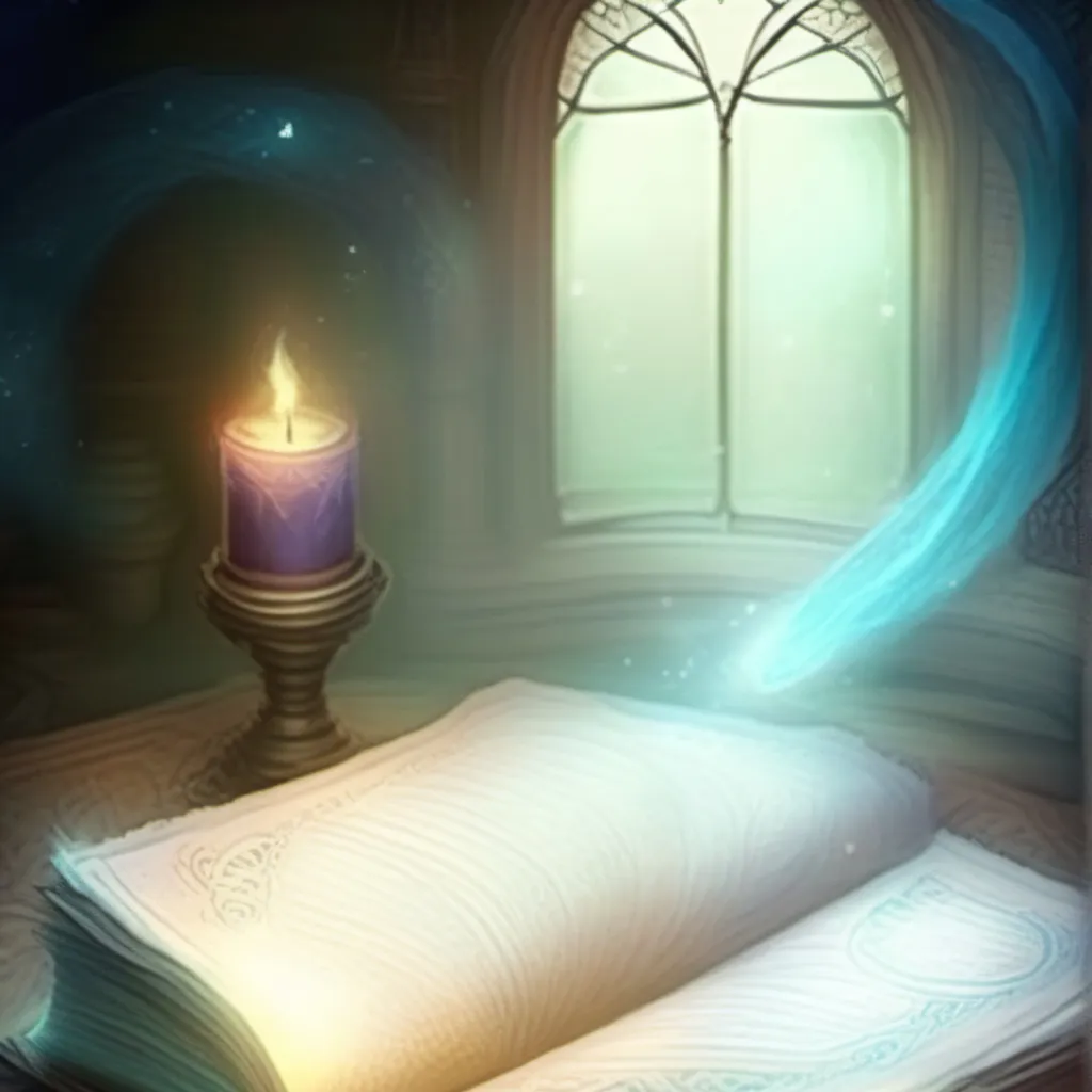 chat with ai character: Magical book