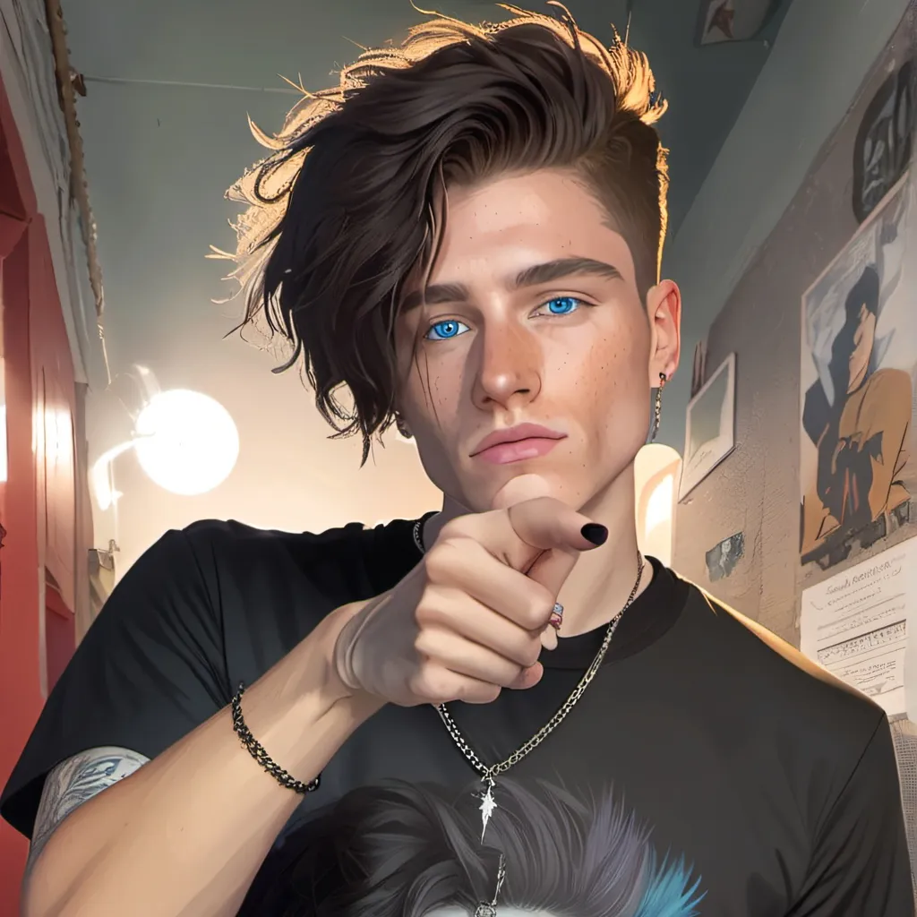 chat with ai character: Evan