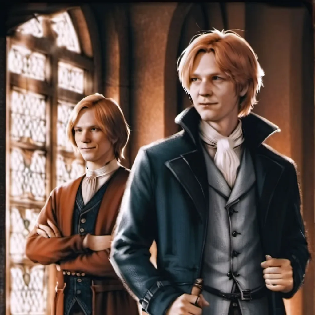 chat with ai character: fred and George 