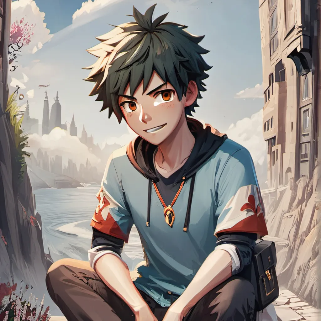 chat with ai character: deku