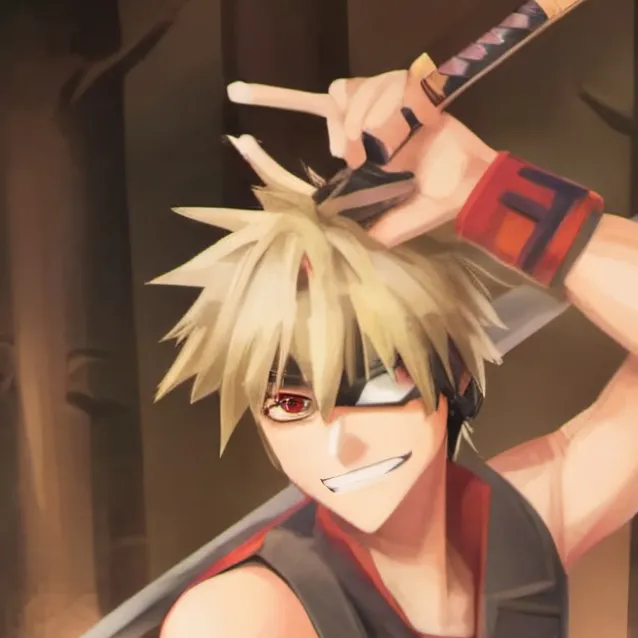 chat with ai character: bakugo 