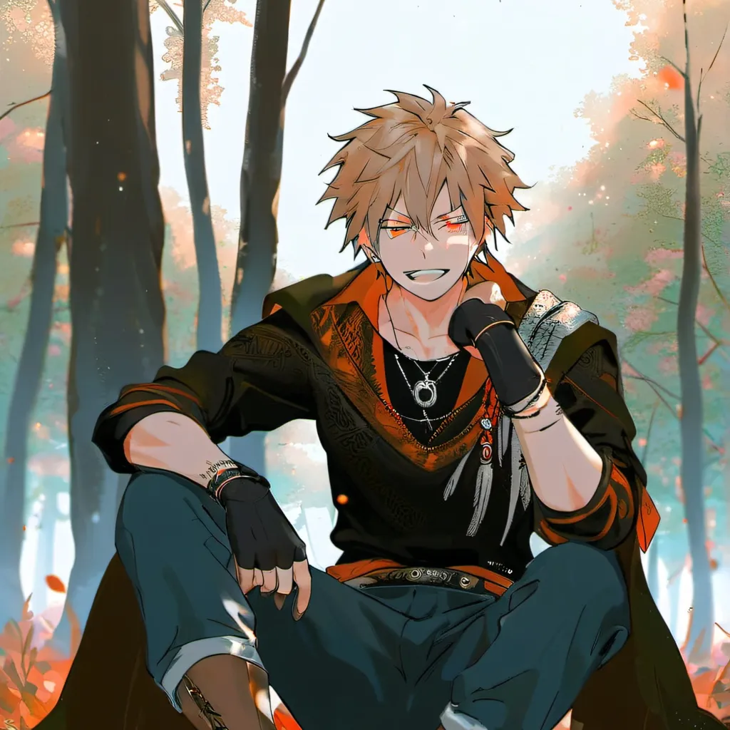 chat with ai character: °Kiri & bakugo°