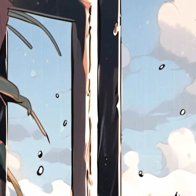 chat with ai character: rainy day 