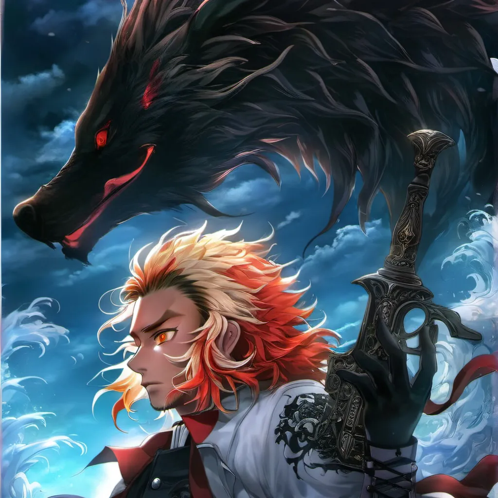 chat with ai character: Rengoku and wolf